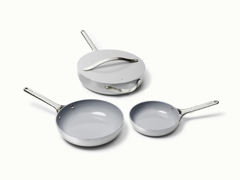 Ceramic-Coated Fry Pan Trio - Image 4